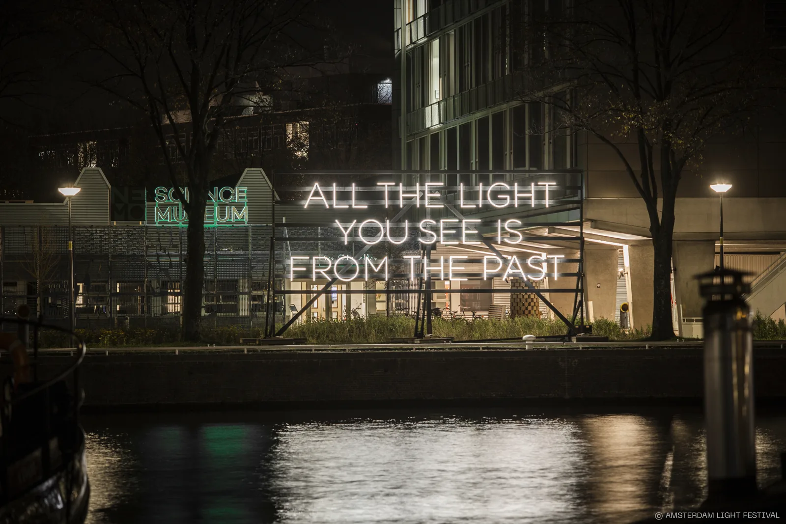 All The Light You See – Alicia Eggert, Amsterdam Light Festival edition 14